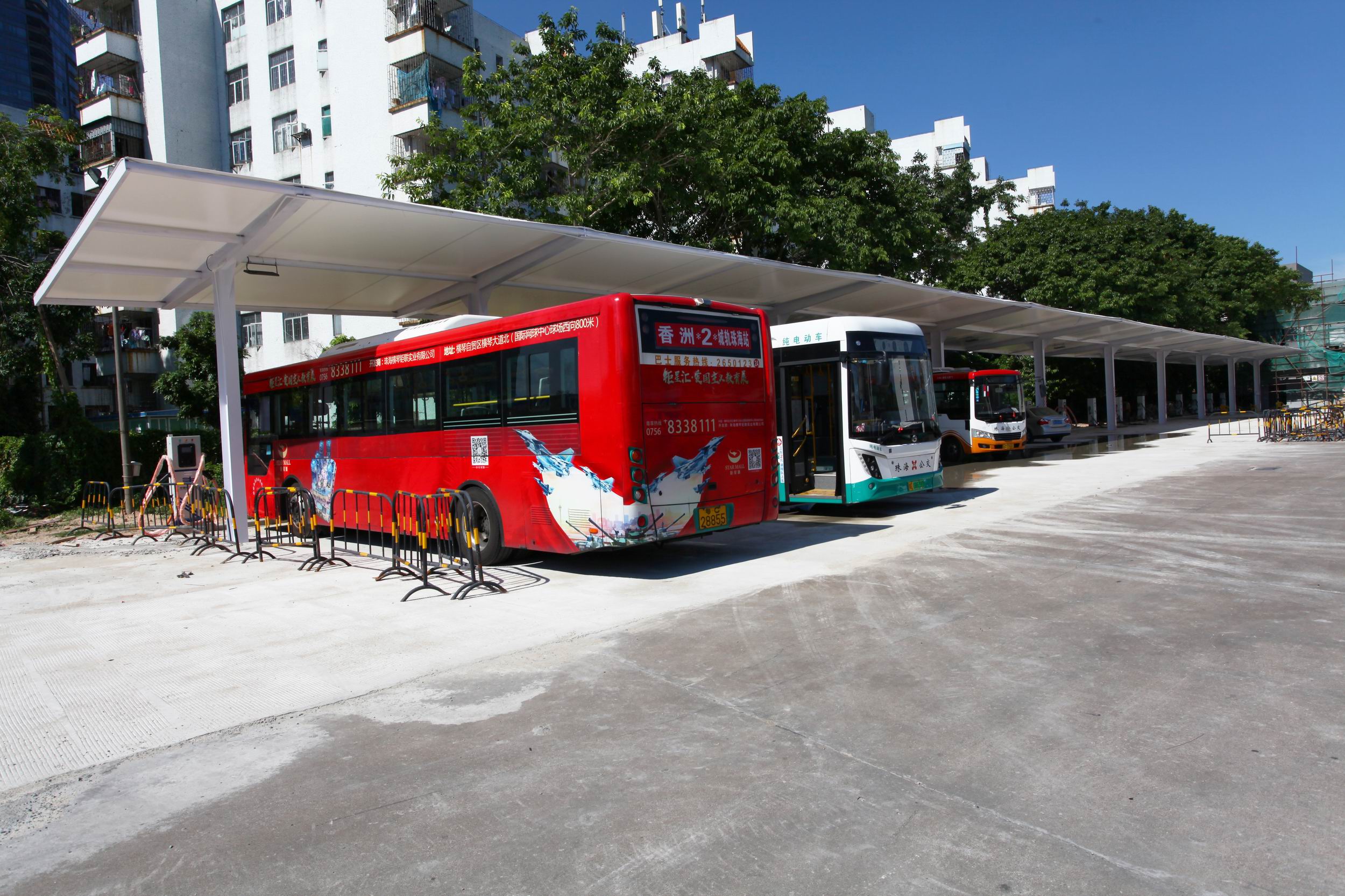 珠?；浐Ｎ骶C合停車場公交站等充電站工程